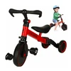 Triratis balansinis dviratukas Trike Fix, raudonas