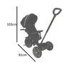 Triratukas Trike Fix Elite, juodas