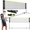 Badmintono tinklelis Springos KG0036 400x75 cm