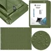 Brezentas Springos 5x8 m 120 g/m² žalias