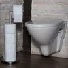 Tualetinio popieriaus laikiklis Springos TS0001, 2-in-1, chromuotas