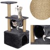 Kačių draskyklė Springos Multi-Level Cat House, 31 cm x 31 cm x 62 cm