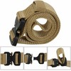 Taktinis diržas Springos CS0101 124 cm rudos spalvos