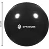 Gimnastikos kamuolys Springos FB0013 55 cm juodas