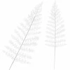 Dekoratyvinė šakelė Springos 44 cm, balta