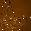Kalėdinė dekoracija Springos 100 LED žvaigždė, šiltai balta šviesa