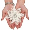 Kalėdinė dekoracija Springos Poinsettia 14x14 cm