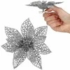 Kalėdinė puošmena Poinsettia Springos 10x10 cm