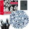 Kalėdinės lemputės Springos 300 LED, 21 m, šaltai balta