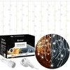 LED užuolaidų girlianda Springos CL0332, 12 m, 300 diodų