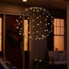 Springos LED šviesos sfera 112 LED šiltai balta
