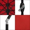 Sodo skėtis Springos GU0032 250 cm raudonas