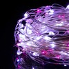 Springos LED girlianda 100 mikro lempučių, šaltai balta ir rožinė, 9,9 m
