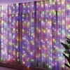 Šviesos užuolaida Springos 300 LED 3x3 m su nuotoliniu valdymu