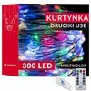 Šviesos užuolaida Springos 300 LED 3x3 m su nuotoliniu valdymu