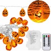 Springos Helovino šviesos dekoras CL4059 20 led lempos