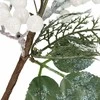 Dekoratyvinė šakelė Springos su blizgančiu paukšteliu, 25,5 cm