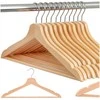 Springos Medinės pakabos HG0085 10 vnt.