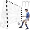 Springos Nešiojami futbolo vartai SG0011A