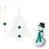 Springos Royal Trees dirbtinė Kalėdų eglutė Caucasian Spruce, 120 cm, žalia — CT0275