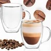 Springos Stiklinis puodelis dvisienis 300 ml