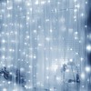 Kalėdinė girlianda Springos 300 micro LED, 3x3 m, šaltai balta