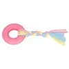 Šuns žaislas Springos PA1065, rožinis, 21 cm