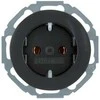 Elektros lizdas Berker R.1/R.3, Elektros lizdo tipas 45°, Spalva Juoda