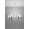 Lubinis šviestuvas Sollux Lighting Šviestuvas MINERWA 7 baltas