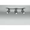 Sollux Lighting Sollux Lubinis šviestuvas MERIDA 3 pilkas