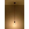 Sollux Pakabinamas šviestuvas EDISON juodas