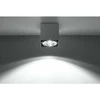 Lubinis šviestuvas Sollux Lighting Sollux Plafonas BLAKE pilkas