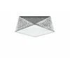Lubinis šviestuvas Sollux Lighting Sollux Plafonas HEXA 35 sidabro