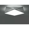 Lubinis šviestuvas Sollux Lighting Sollux Plafonas HEXA 45 sidabro