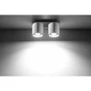 Lubinis šviestuvas Sollux Lighting Sollux Plafonas ORBIS 2 baltas
