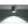 Lubinis šviestuvas Sollux Lighting Sollux Plafonas TIUBE pilkas