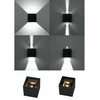Sollux Lighting Sollux Sieninis šviestuvas LUCA juodas LED IP54