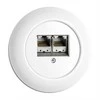 Thpg LAN/TV/USB lizdai porceliano serijai, Lizdo tipas 2x RJ45 Cat6A