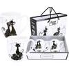 Carmani Puodeliai 2 vnt Crazy Cats 400ml, dovanų dėžutėje
