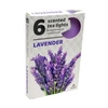 Admit Arbatinės kvepiančios žvakutės Lavender 6vnt