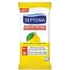 Antibakterinės drėgnos servetėlės Septona citrinų kvapo 15vnt