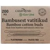 Bambukiniai higieniniai vatos pagaliukai Casatrend Eco-Line 200vnt