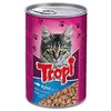 Konservuotas kačių ėdalas TROPI su žuvimi 415g