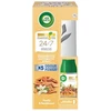 Oro gaiviklio Air Wick rinkinys Vanilė & Sandalmedis 250ml su automatiniu baltu dozatoriumi