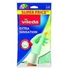 Pirštinės Vileda Extra Sensation L/9 dydis
