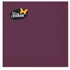 Silken Stalo servetėlės vienspalvės BORDO 33x33cm, 20vnt