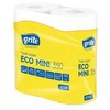 Tualetinis popierius GRITE Eco Mini 350 lapelių, 4 ritinėliai, 2 sluoksniai