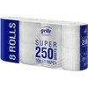 Tualetinis popierius GRITE Super Mini 250 lapelių, 8 ritinėliai, 3 sluoksniai