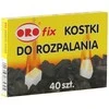 Uždegimo kubeliai baltos spalvos ORO 40 kubelių