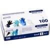 Vienkartinės nitrilinės pirštinės TOPGLOVE S dydis, mėlynos spalvos 100vnt